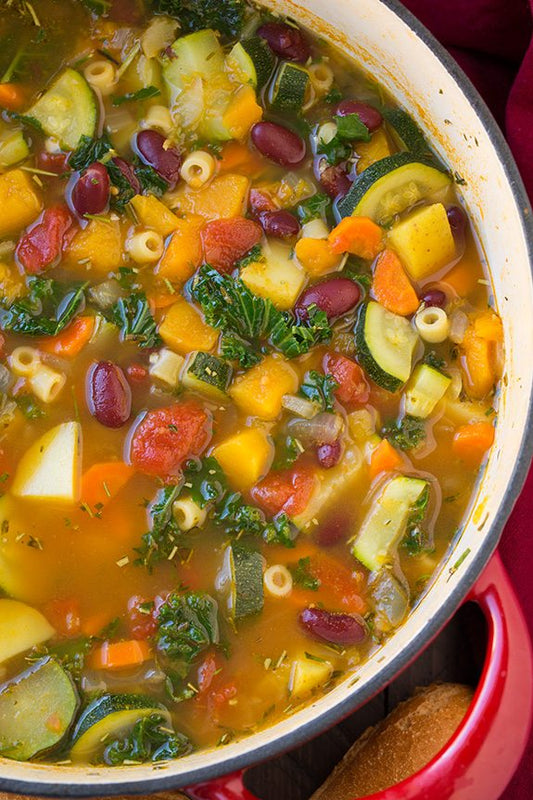 Autumn Minestrone Soup