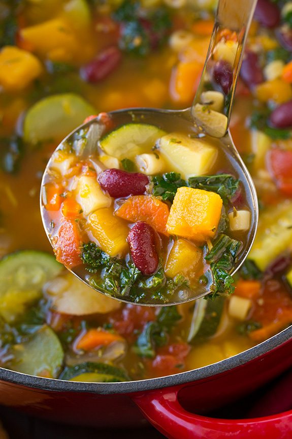 Autumn Minestrone Soup