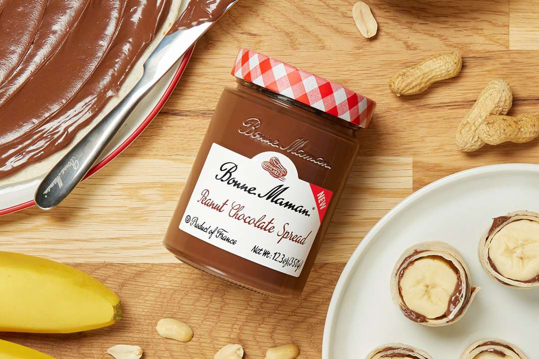 Bonne Maman Peanut Chocolate Spread, 12.7 oz - 6/Case