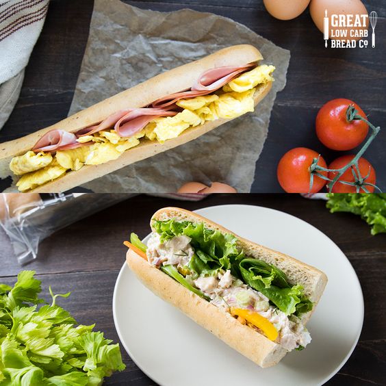 Great Low Carb Sub Rolls 12oz Bag of 2 (Foot Longs)