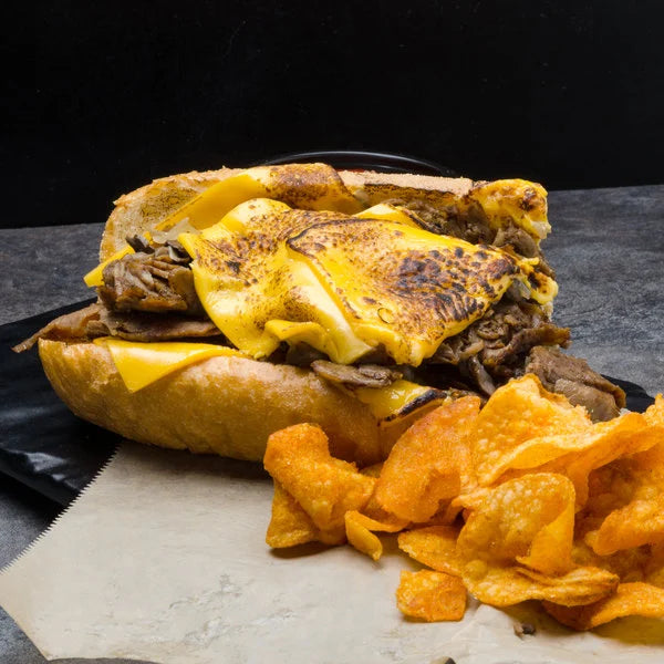 Philly Steaks 5 oz. Flat Style Beef Sandwich Slices - 10 lb