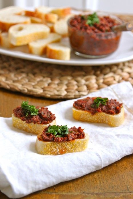 Cucina & Amore Piquillo Pepper Bruschetta,  7.9 Oz. Set of 6