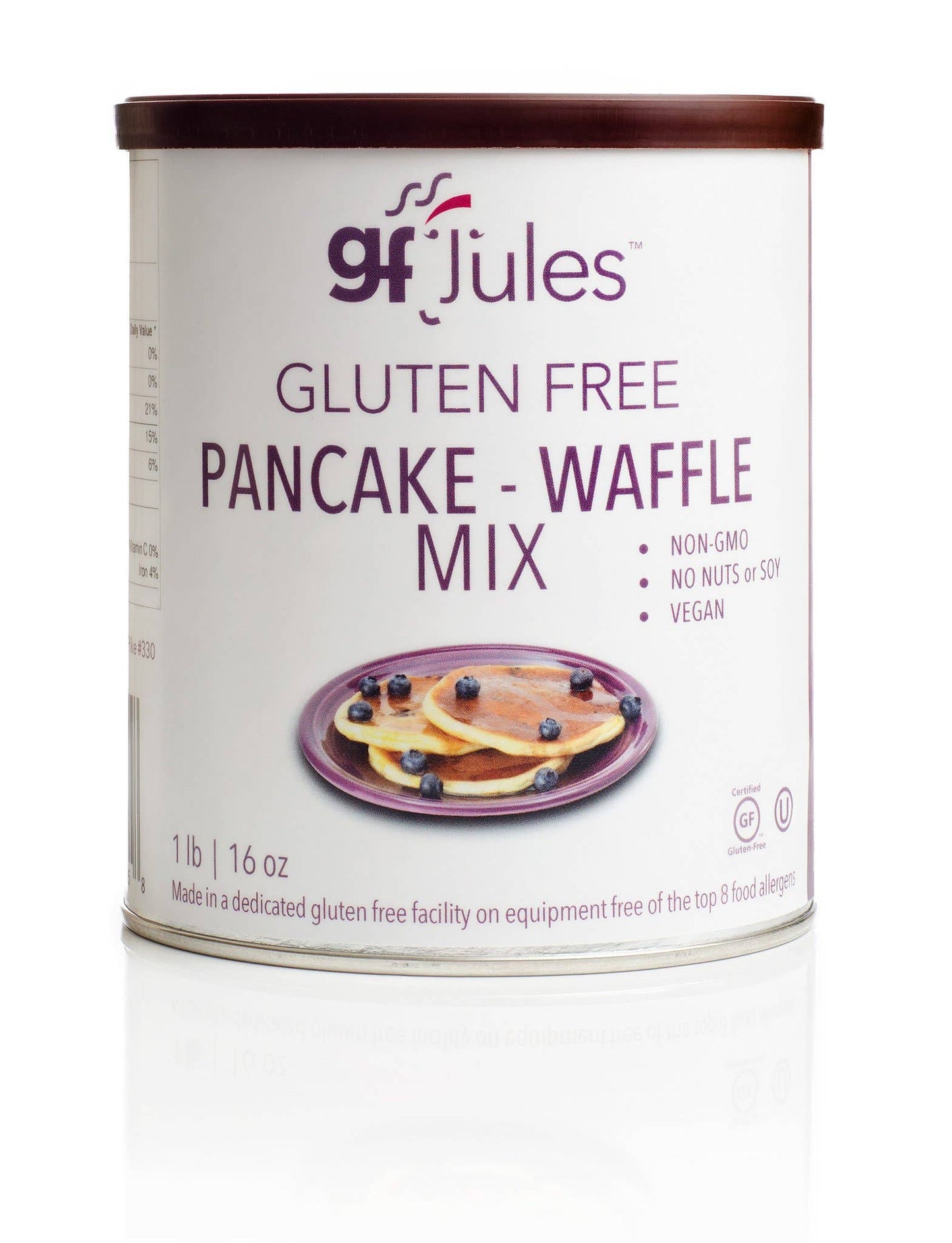 gfJules Gluten Free Pancake / Waffle Mix--Voted #1