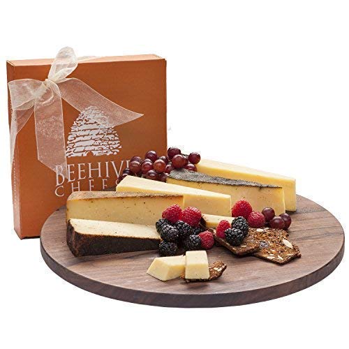 Beehive Cheese Sampler - Family of Cheese Gift Basket Cheese Box