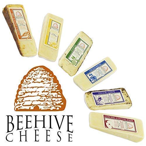 Beehive Cheese Sampler - Family of Cheese Gift Basket Cheese Box
