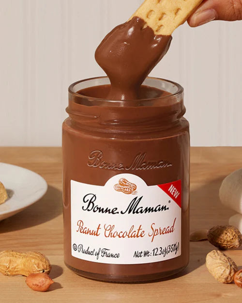Bonne Maman Peanut Chocolate Spread, 12.7 oz - Pack of 2