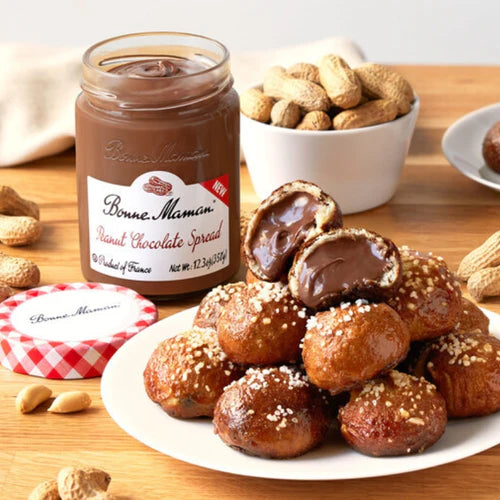 Bonne Maman Peanut Chocolate Spread, 12.7 oz - Pack of 2