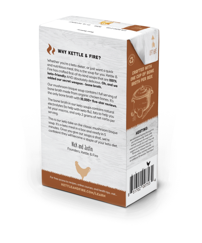 Mushroom Bisque Keto Soup - 2 Pack