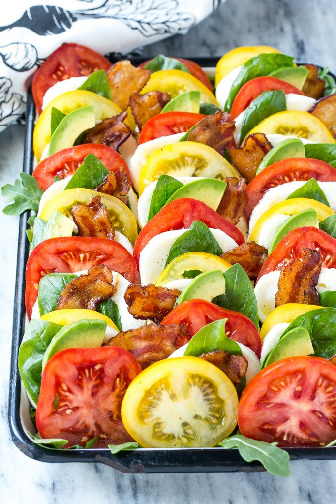 BACON CAPRESE SALAD
