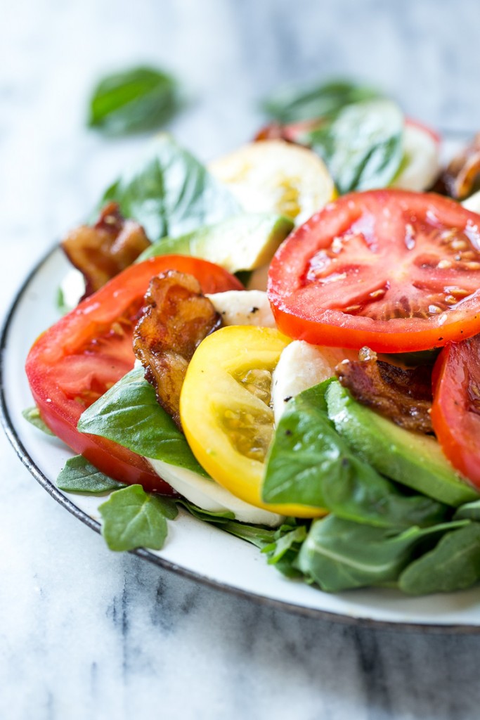 BACON CAPRESE SALAD