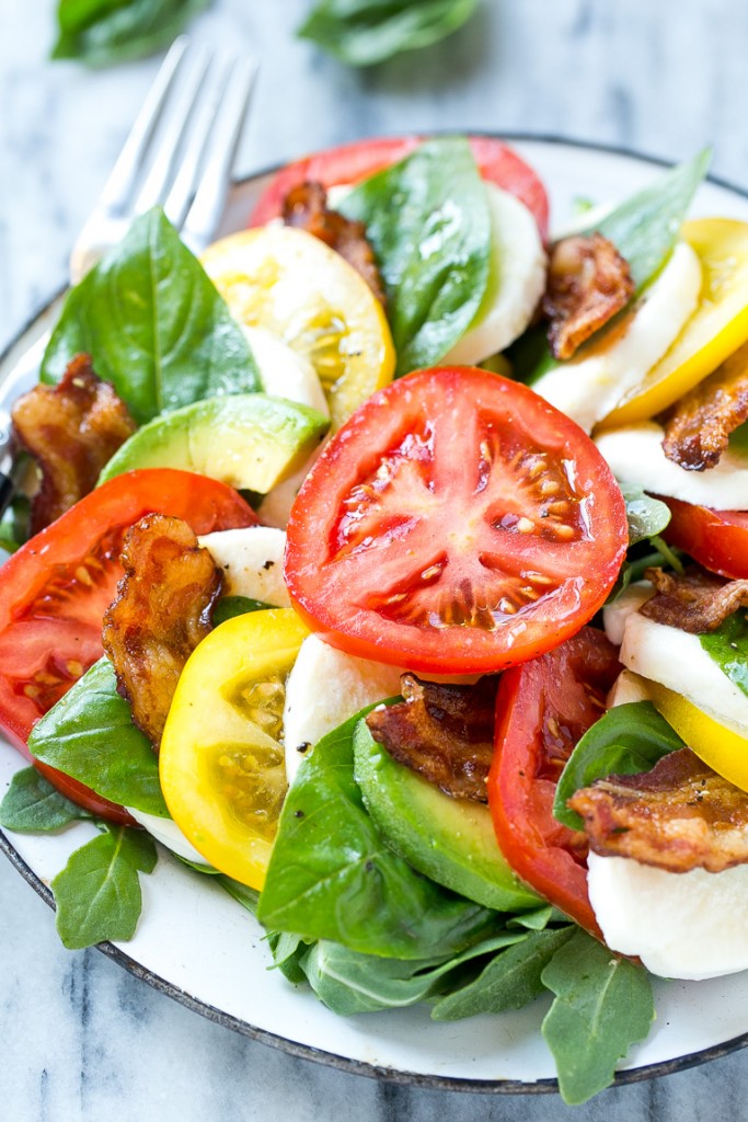 BACON CAPRESE SALAD