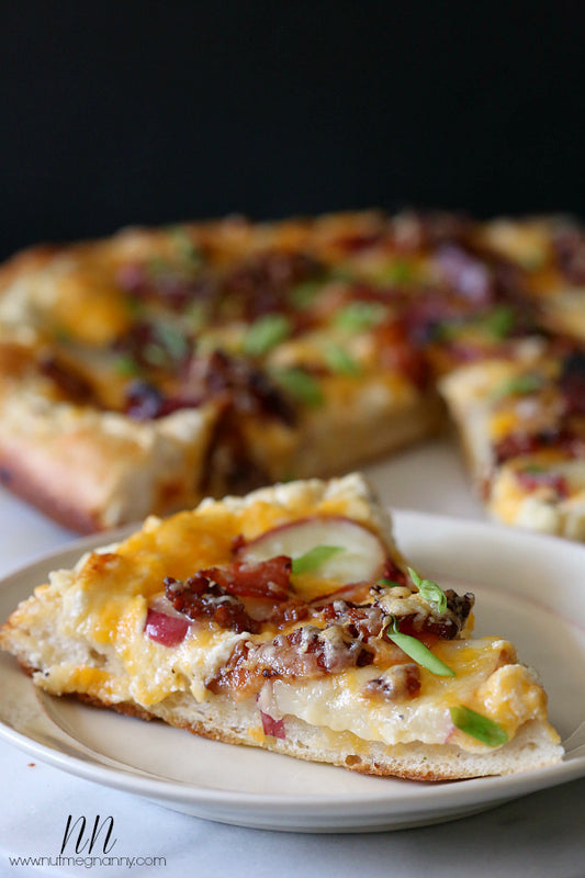 Loaded Baked Potato Pizza
