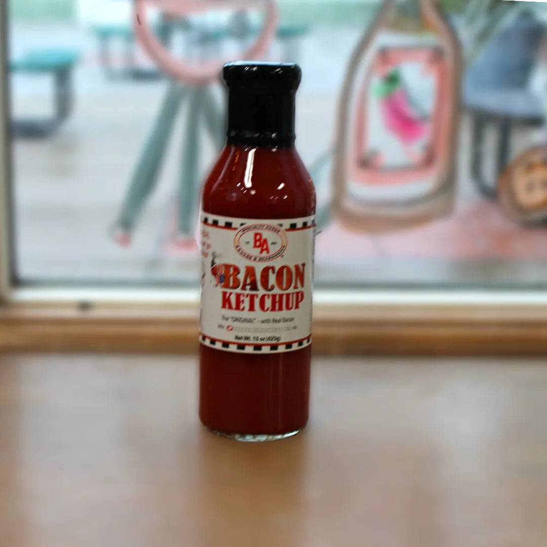 Bacon Ketchup with Real Bacon - 2 Pack