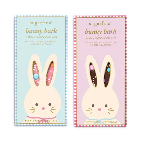 Sugarfina Bunny Bark Chocolate Bar Duo