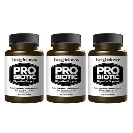 3 BOTTLES - BIOTIC BALANCE PROBIOTIC