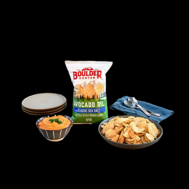 Boulder Canyon Avocado Oil Sea Salt Potato Chips - 1.25 oz - 6 Pack