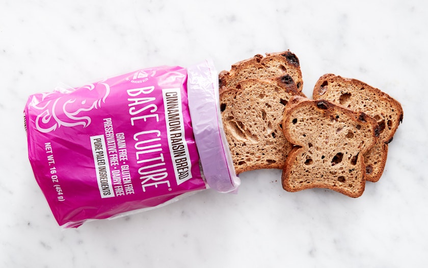 Gluten Free Cinnamon Raisin Paleo Keto Bread - 2 Pack - Base Culture