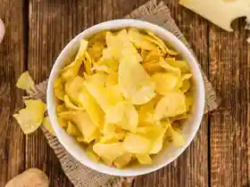 Boulder Canyon Thin & Crispy Cheddar Sour Cream Potato Chips - 6 oz Pack of 12