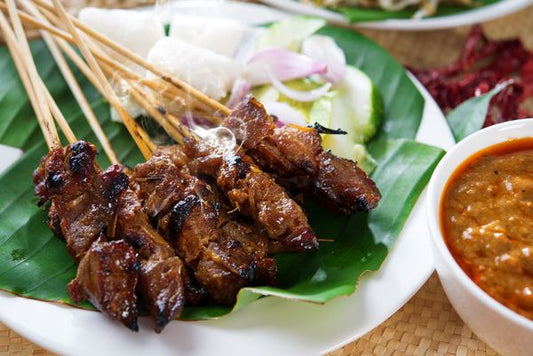 Szechuan Beef Satay - 100 pieces per tray