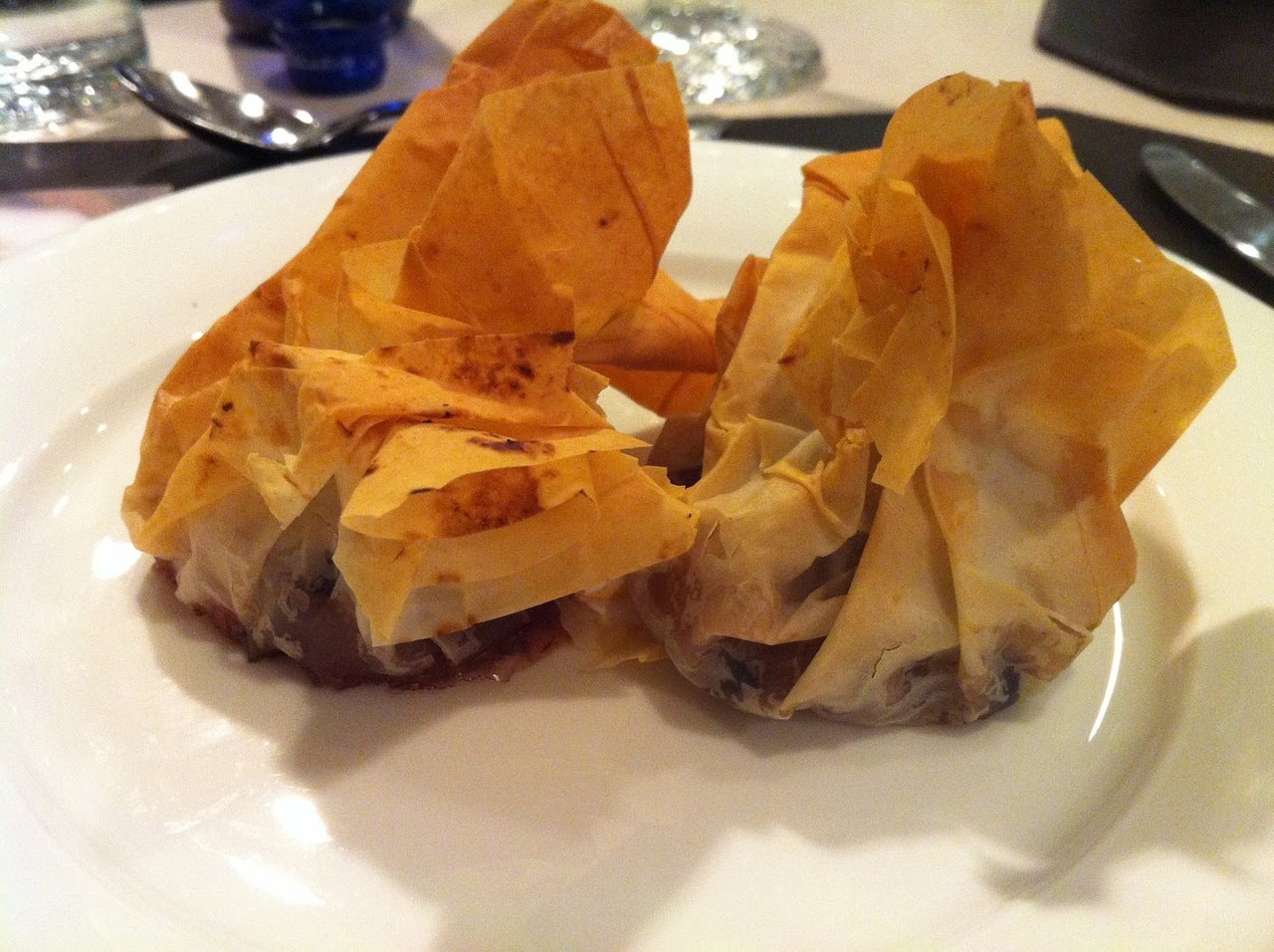 Duck with Apricot in Phyllo Beggar's Purse - 150/Case