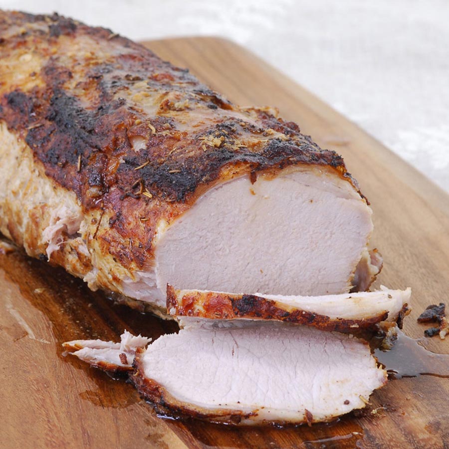 Berkshire Pork Loin, Center Cut, Boneless - 1 loin, 9 lbs