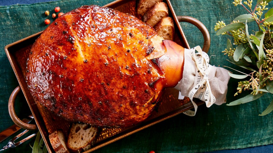 Smoked Hickory Berkshire Kurobuta Bone-In Ham - 17 lbs