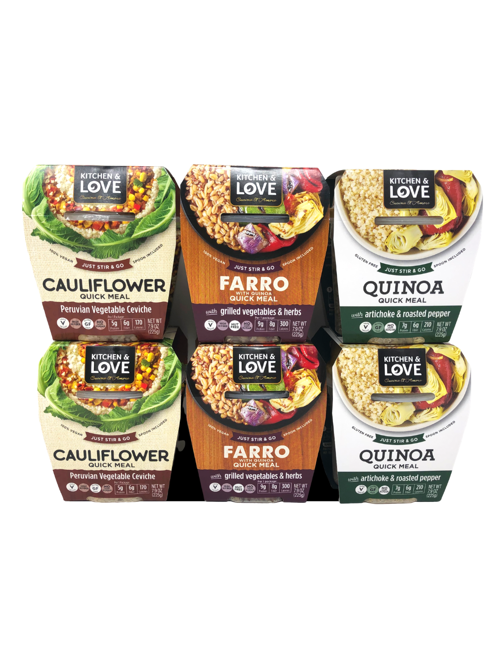 Best Sellers Meal Variety Pack - Cucina & Amore - 6 Pack