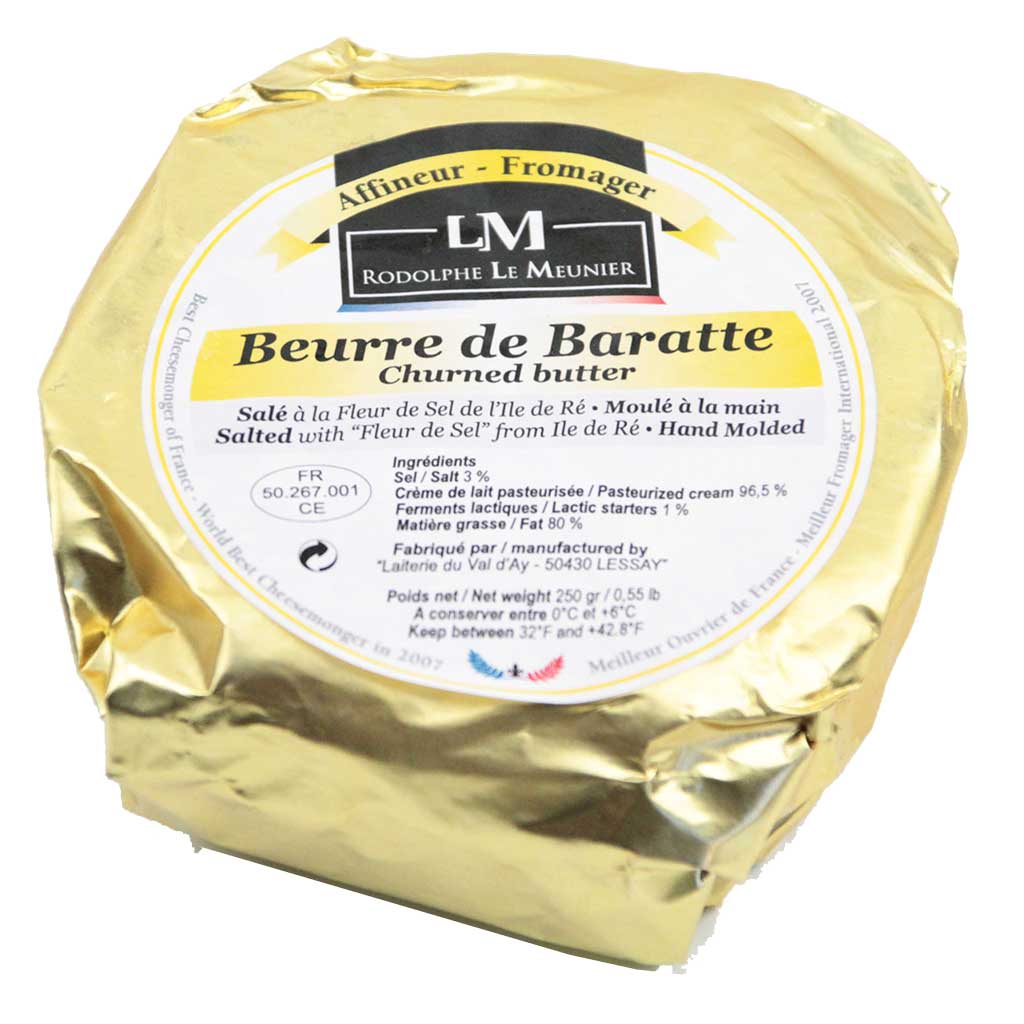 Beurre de Baratte Salted Butter from France by Rodolphe Le Meunier