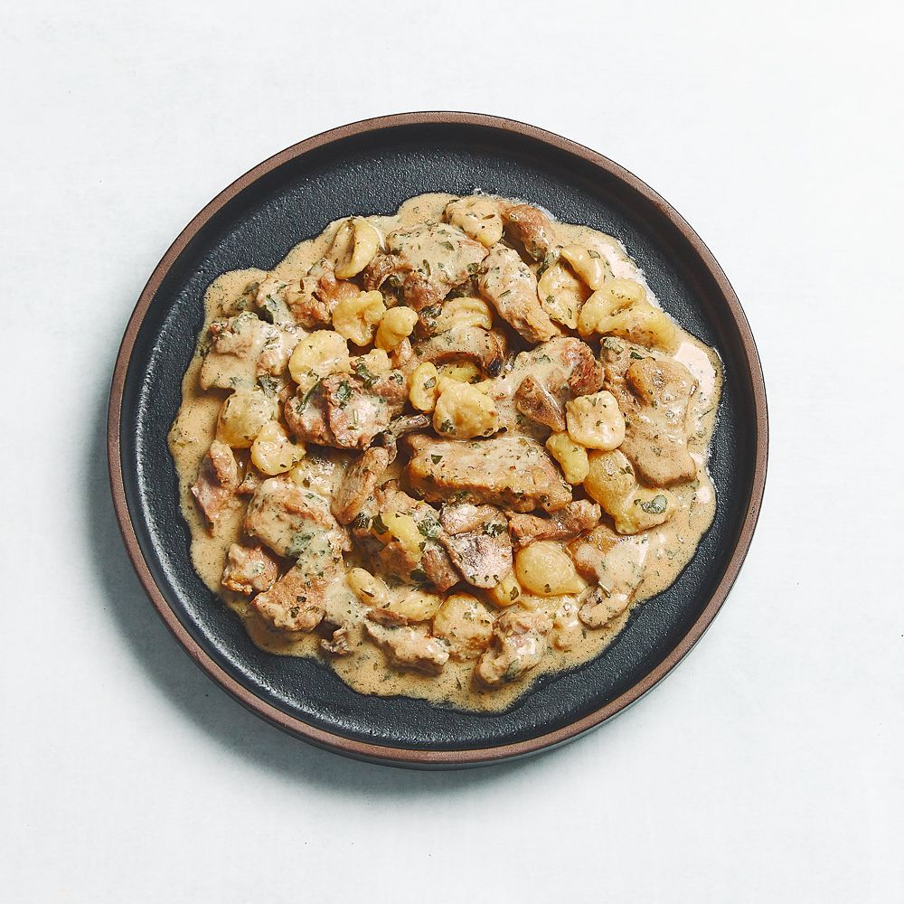 PRIME RIB BEEF ROAST STROGANOFF - Serves 2