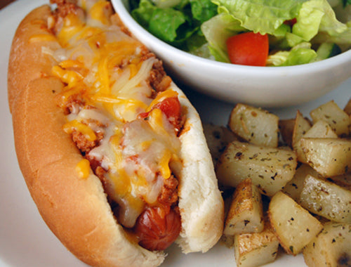 Bison Hot Dogs - 3 Packs of 6 Bison Meat Hot Dogs - Gluten Free