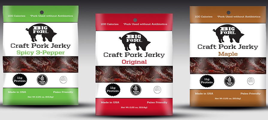 The Super Meat Supreme Shipper! All 8 packs of Bacon Sausage plus all 3 cases of Craft Pork Jerky