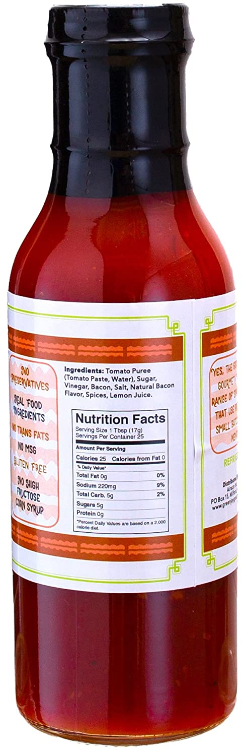 Gourmet Bacon Ketchup All Natural - 2 Pack