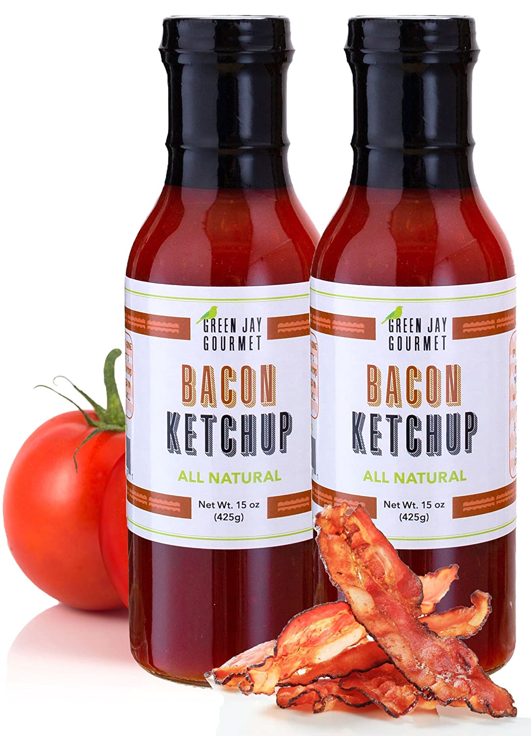 Gourmet Bacon Ketchup All Natural - 2 Pack
