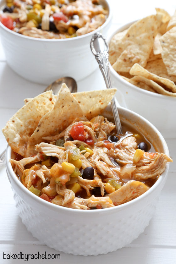 CROCK POT CHICKEN BLACK BEAN TACO CHILI