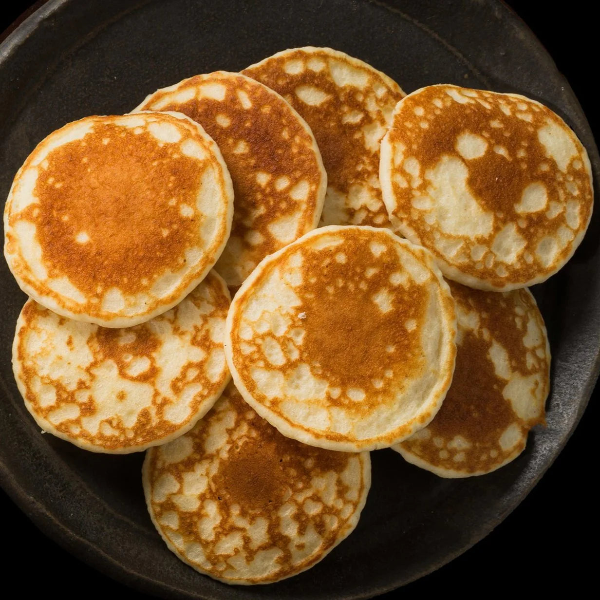 French Mini Blinis, Cocktail-Sized Mini Pancakes