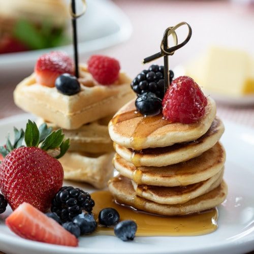 French Mini Blinis, Cocktail-Sized Mini Pancakes