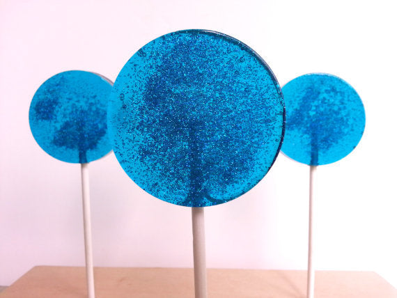 Champagne Lollipops, many flavors & designs, 6 included (as seen in Brides Magazines)