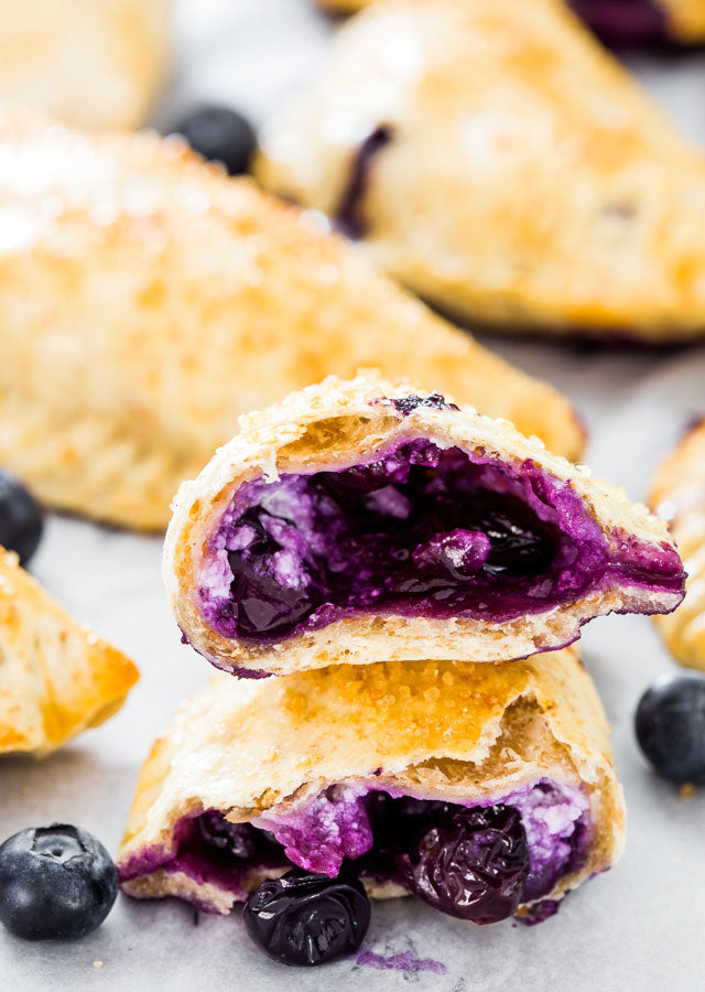 BLUEBERRY GOAT CHEESE EMPANADAS