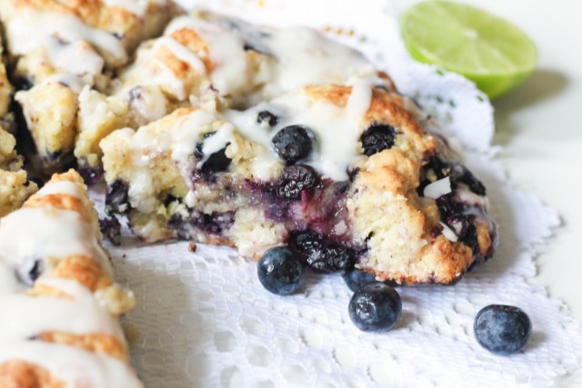 Blueberry Lemon Scones - 1 Dozen