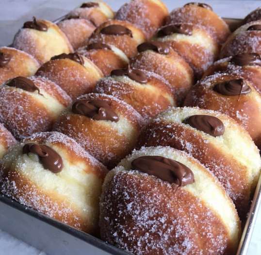 Nutella Bomboloni - Italian Doughnuts - 1 dozen