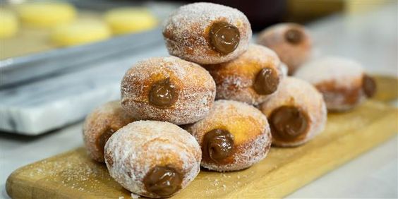 Nutella Bomboloni - Italian Doughnuts - 1 dozen