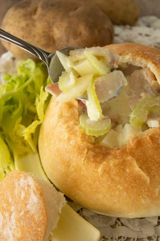 French Petit Boules Bread Bowl - 5 oz - 44 per case
