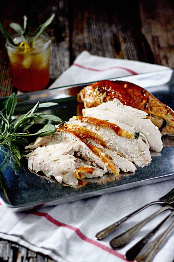 Maple Bourbon Glazed Turkey Breast