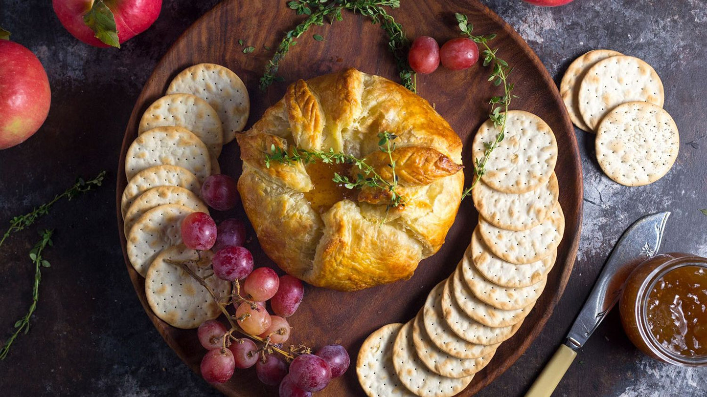 Baked Brie En Croûte Appetizers - Pick Your Flavors - includes 3
