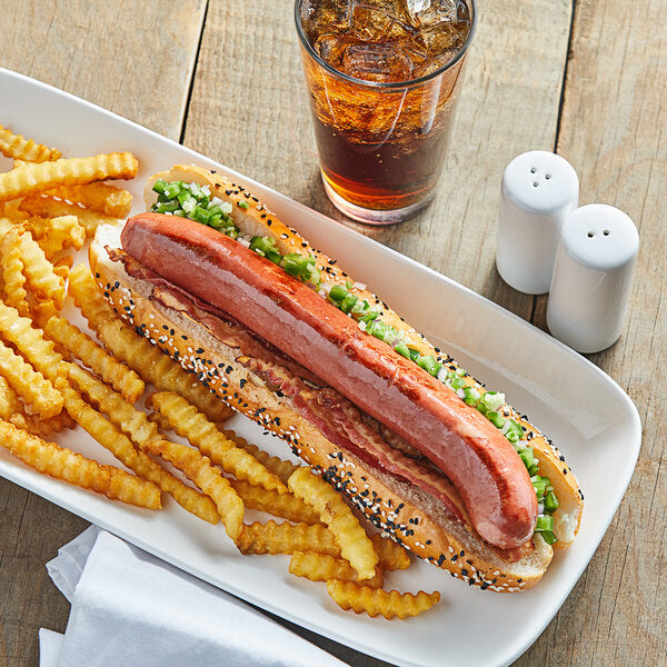 2/1 All Natural Wagyu Beef Hotdogs Franks - Footlong 12" - 20/Case