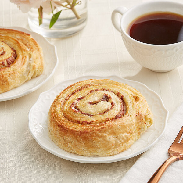 Ready to Bake Brioche Cinnamon Roll 4.59 oz - 36/Case