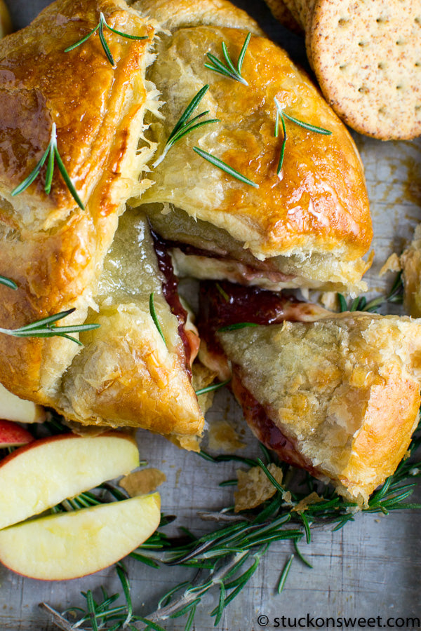 Baked Brie En Croûte Appetizers - Pick Your Flavors - includes 3