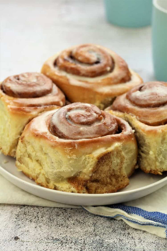 Ready to Bake Brioche Cinnamon Roll 4.59 oz - 36/Case