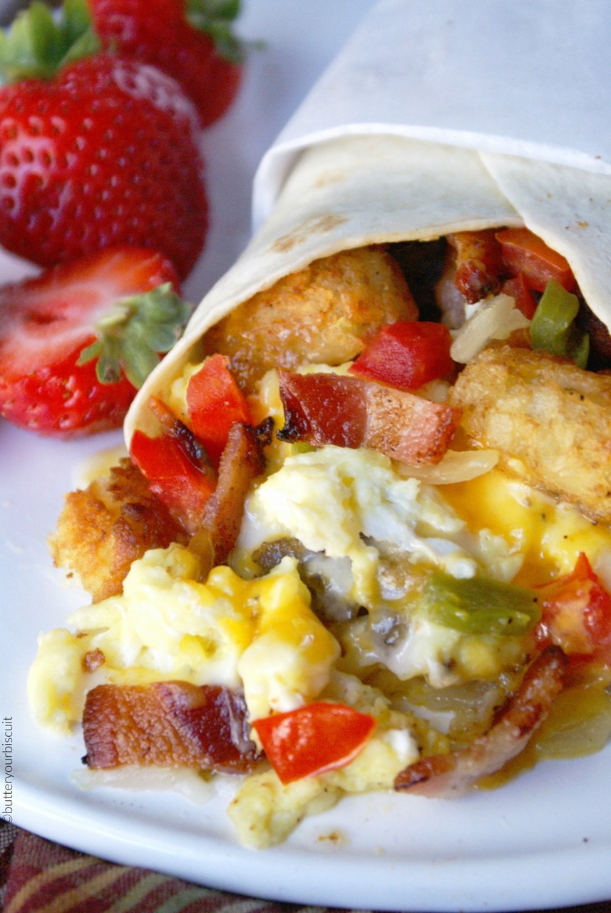 LOADED BREAKFAST BURRITO