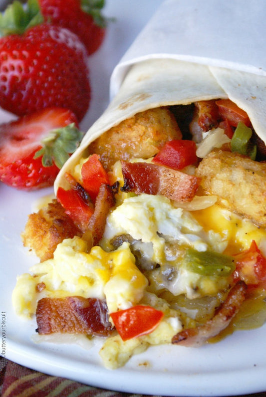 LOADED BREAKFAST BURRITO